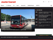 Tablet Screenshot of joustercourant.nl